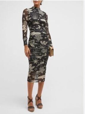 full midi dresses Poppy Dress in Morning Dew